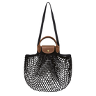 Longchamp Le Pliage Filet L Mesh bag Black