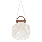 Longchamp Le Pliage Filet L Mesh bag Ecru