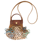 Longchamp Le Pliage Collection XS Mesh bag Tobacco