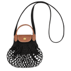 Longchamp Le Pliage Filet XS Mesh bag Black