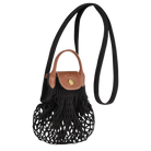 Longchamp Le Pliage Filet XS Mesh bag Black