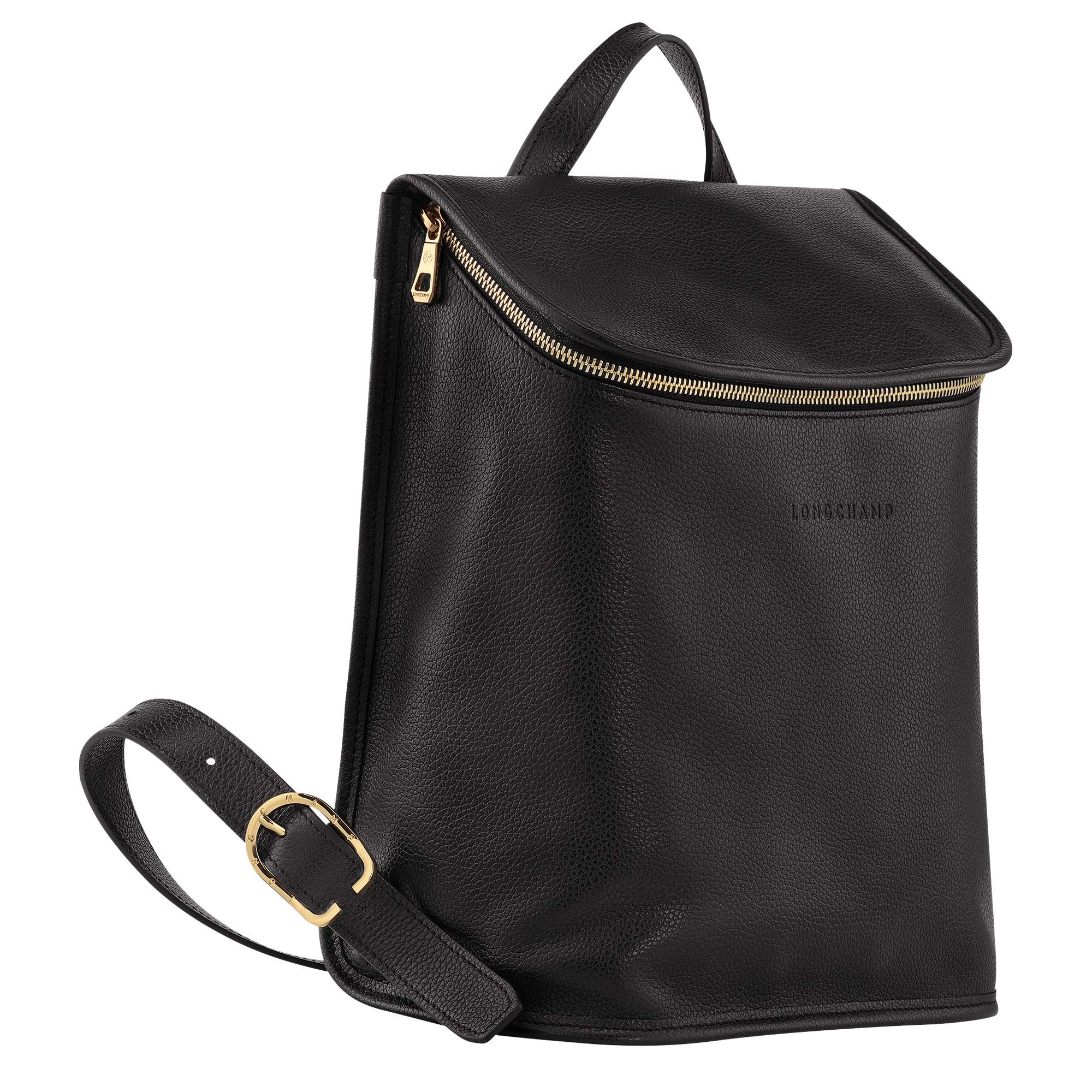 Longchamp Le Foulonné M Backpack Black