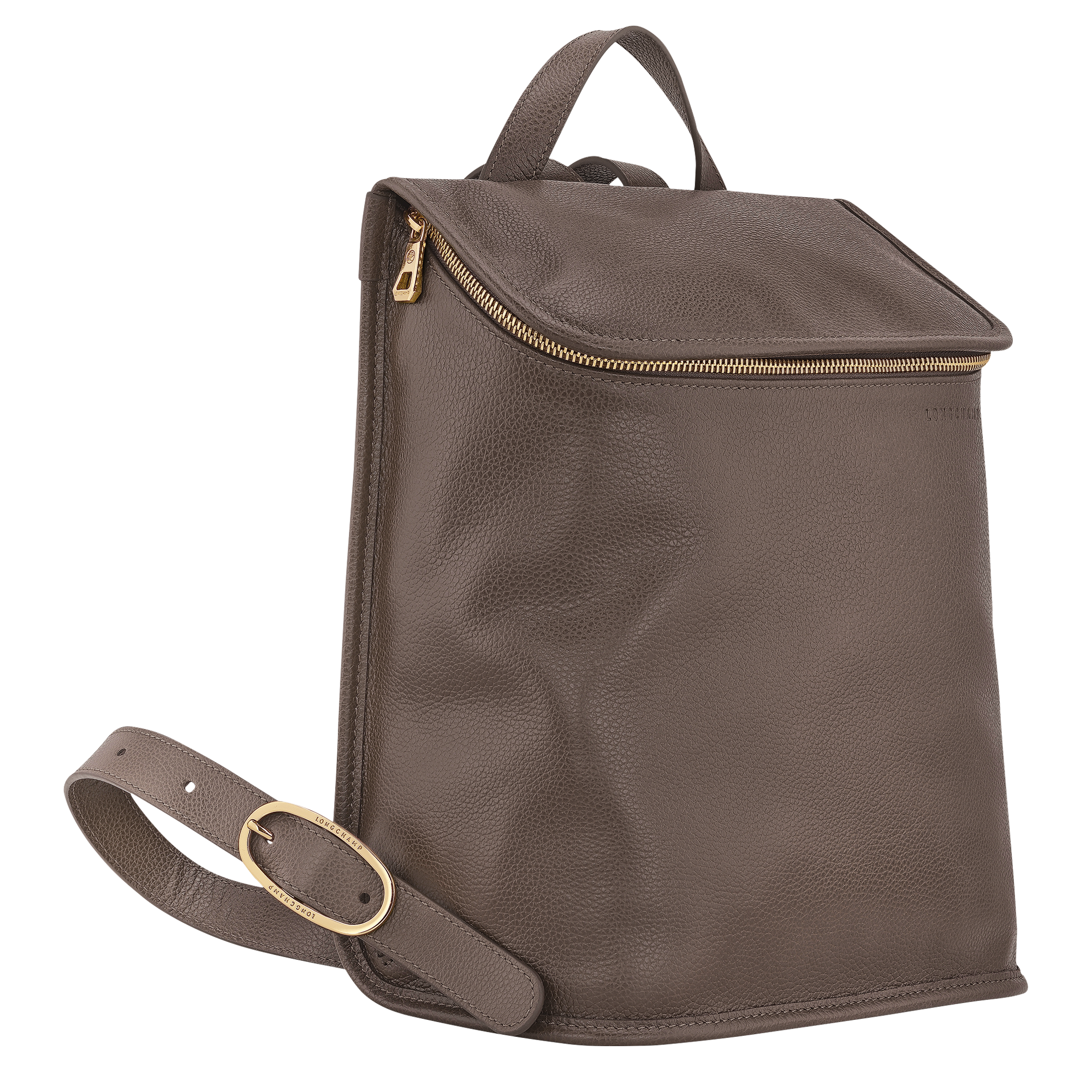 Longchamp Le Foulonné M Backpack Taupe