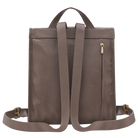 Longchamp Le Foulonné M Backpack Taupe
