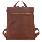 Longchamp Le Foulonné M Backpack Coffee