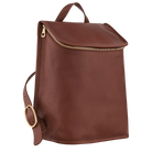 Longchamp Le Foulonné M Backpack Coffee