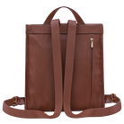 Longchamp Le Foulonné M Backpack Coffee