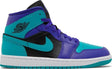 Wmns Air Jordan 1 Mid 'Black Grape' - dawntown