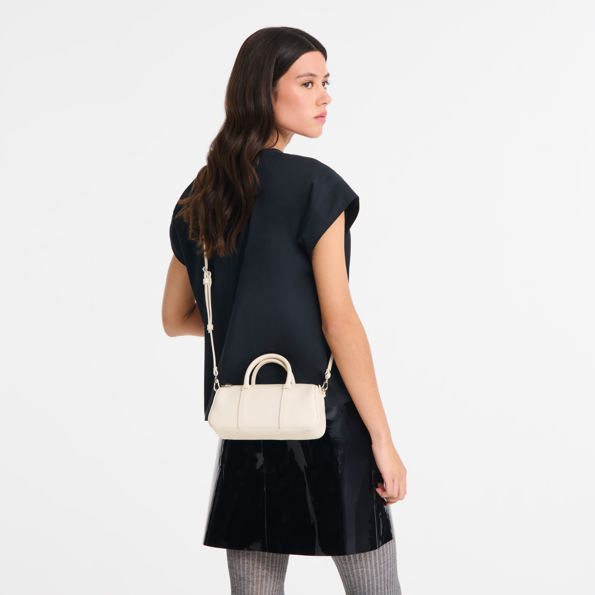 Longchamp Daylong S Handbag Ecru