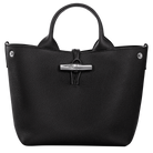 Longchamp Le Roseau S Handbag Black