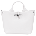 Longchamp Le Roseau S Handbag White