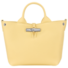 Longchamp Le Roseau S Handbag Yellow Chick