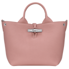 Longchamp Le Roseau S Handbag Pink Tea