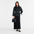 Longchamp Le Roseau S Handbag Black