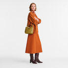 Longchamp Le Roseau S Handbag Olive