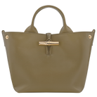 Longchamp Le Roseau S Handbag Olive