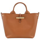 Longchamp Le Roseau S Handbag Cashew