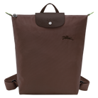 Longchamp Le Pliage Green M Backpack Mocha