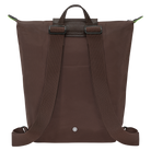 Longchamp Le Pliage Green M Backpack Mocha