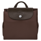 Longchamp Le Pliage Green M Backpack Mocha