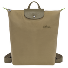 Longchamp Le Pliage Green M Backpack Artichoke