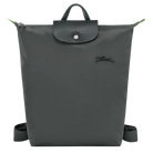 Longchamp Le Pliage Green M Backpack Graphite