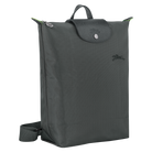 Longchamp Le Pliage Green M Backpack Graphite