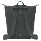 Longchamp Le Pliage Green M Backpack Graphite