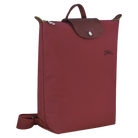 Longchamp Le Pliage Green M Backpack Pomegranate