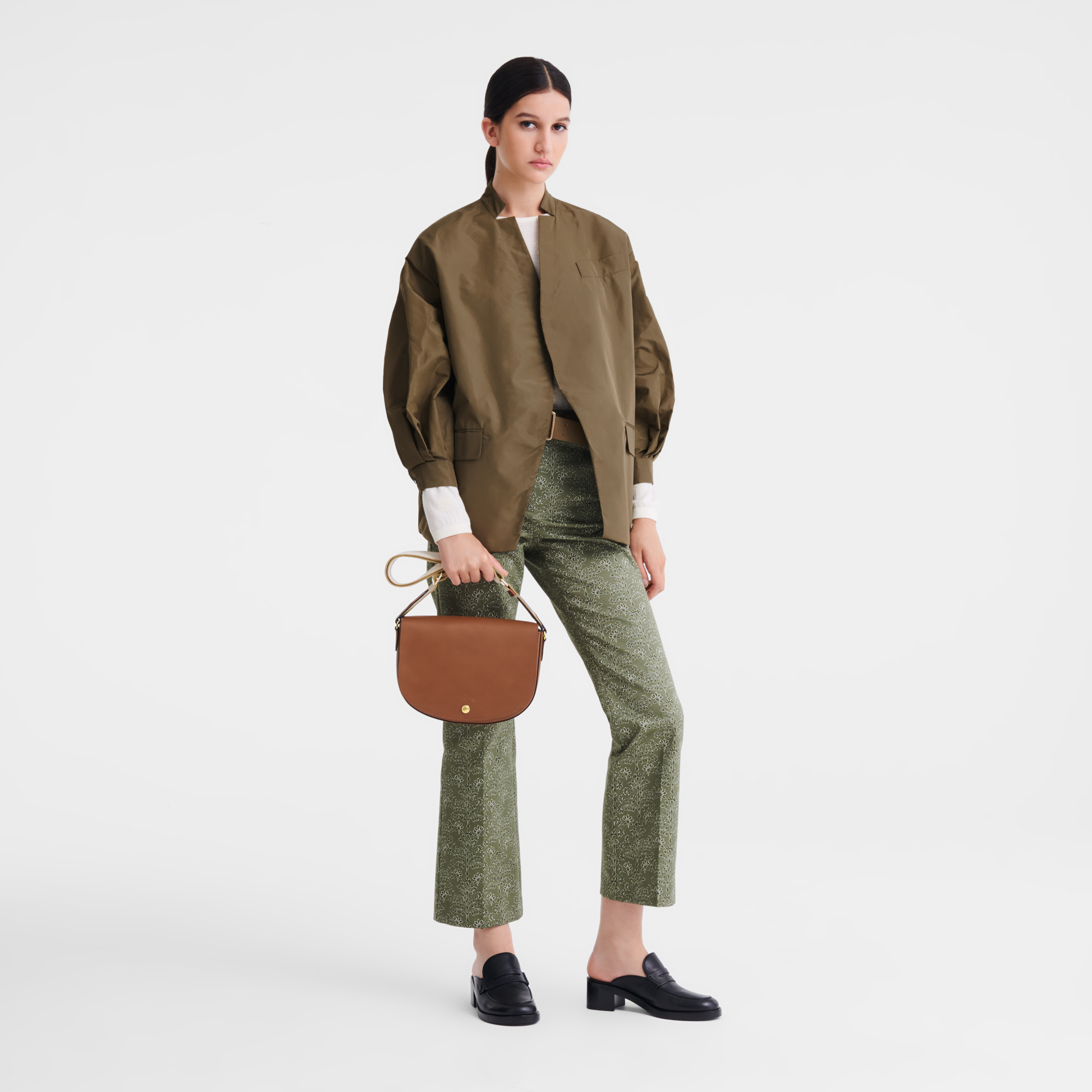 Longchamp Épure M Crossbody bag Cognac