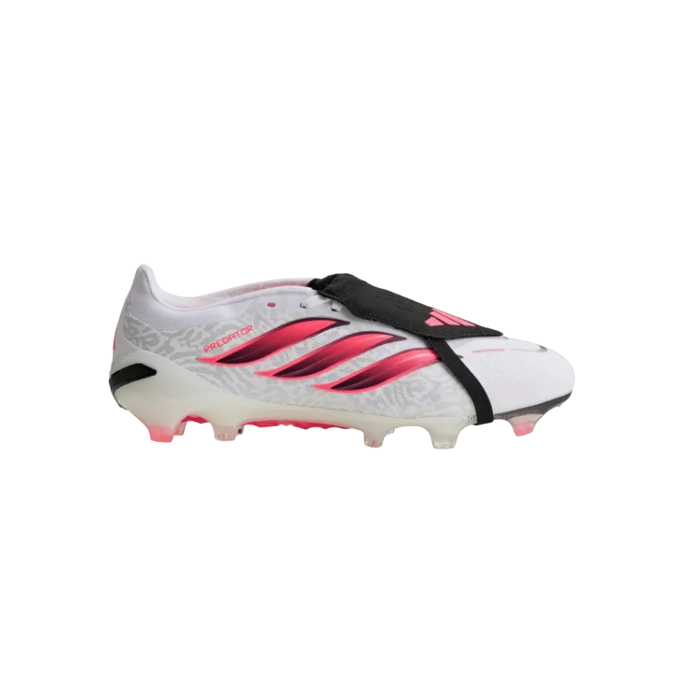 Adidas Predator Pro Fold-Over Tongue Firm Ground Soccer Cleats Cloud White