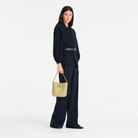 Longchamp Le Roseau XS Bucket bag Pistachio