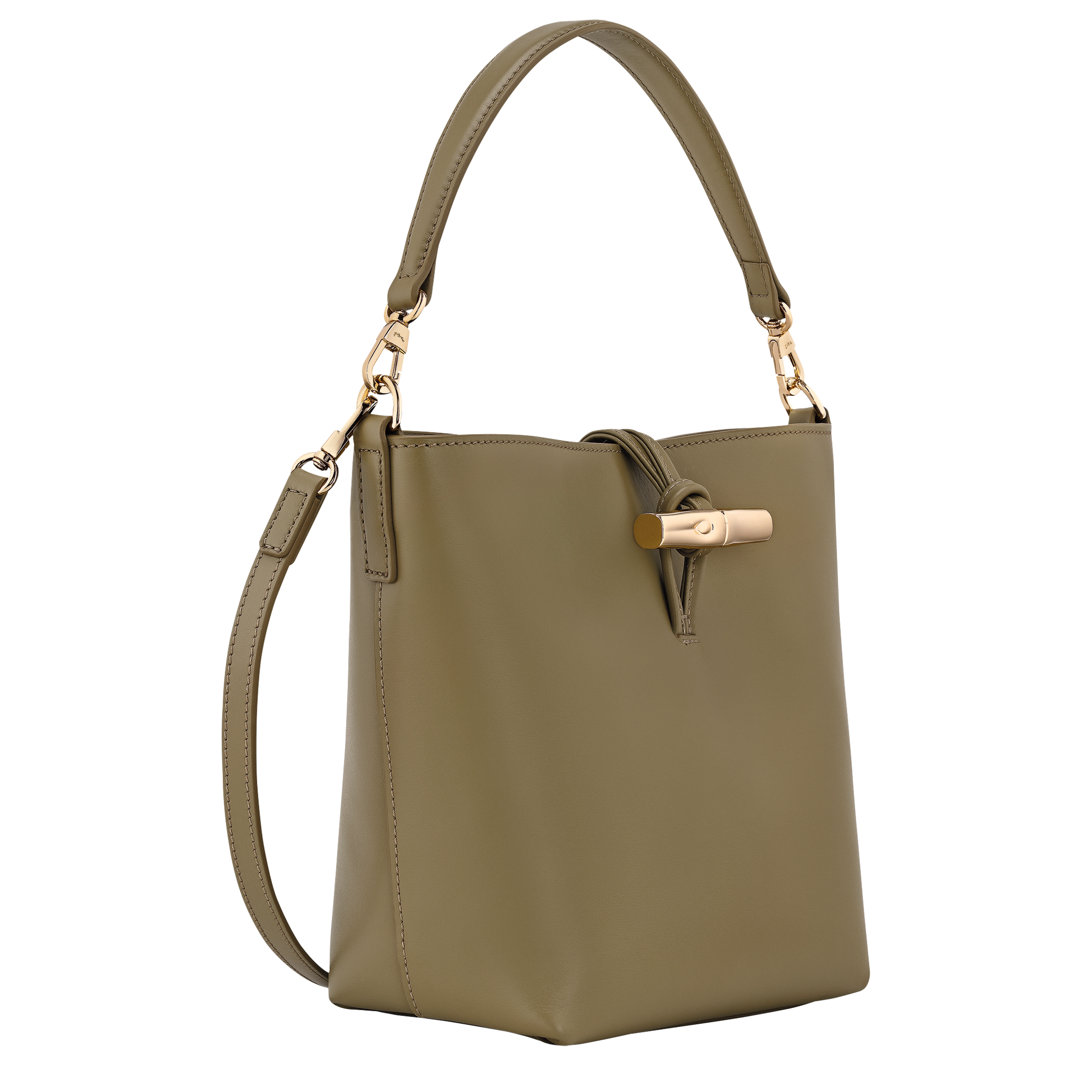 Longchamp Le Roseau XS Bucket bag Olive