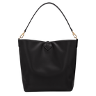 Longchamp Le Roseau M Hobo bag Black