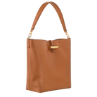 Longchamp Le Roseau M Hobo bag Cashew