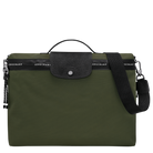 Longchamp Le Pliage Energy Briefcase Khaki
