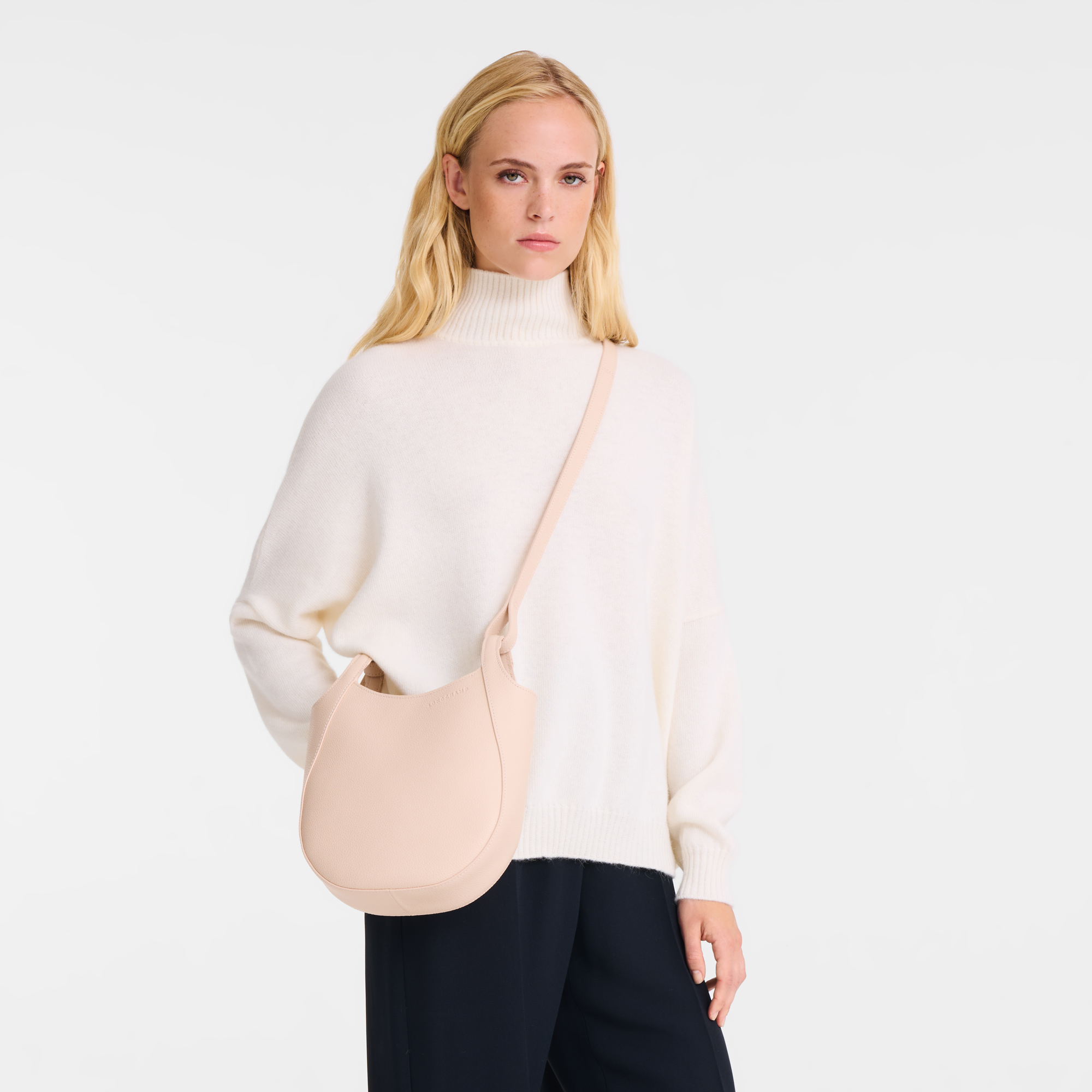 Longchamp Le Foulonné S Crossbody bag Cream