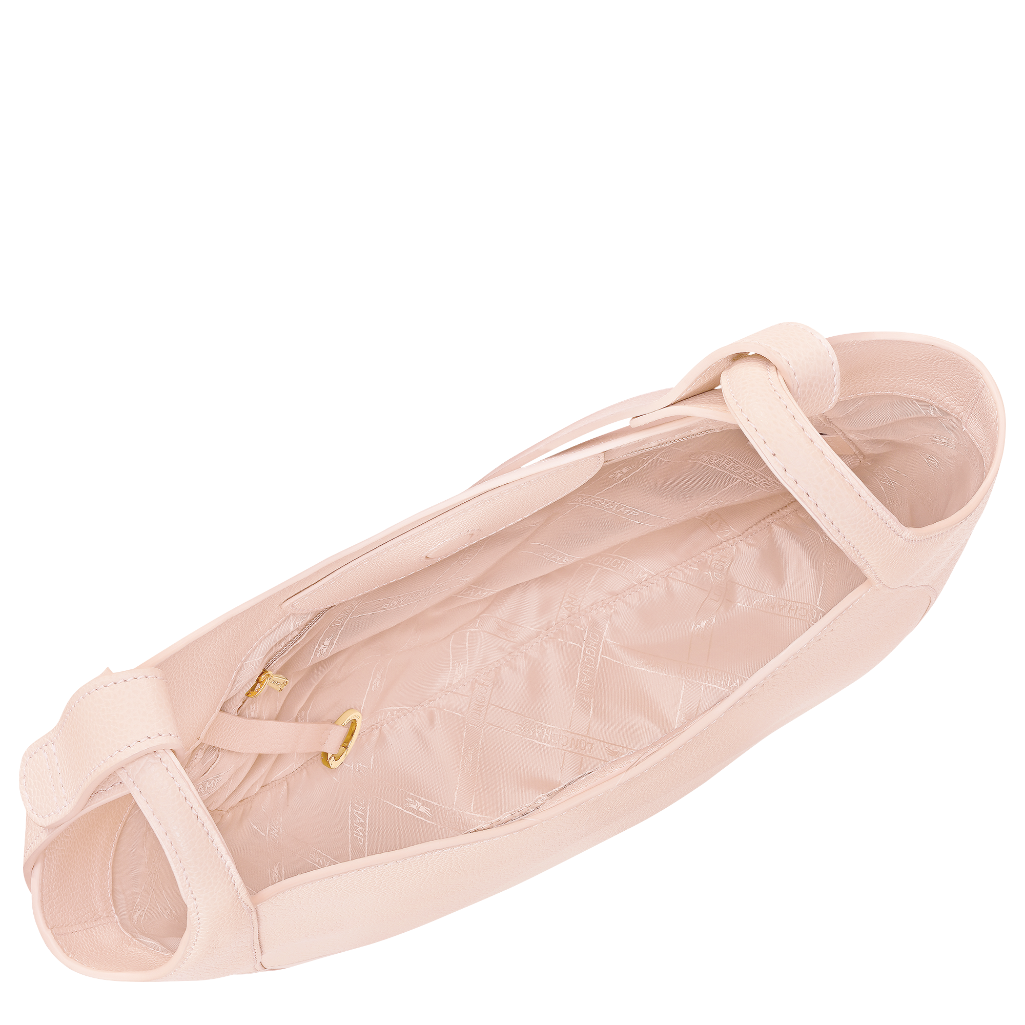 Longchamp Le Foulonné L Hobo bag Cream