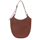 Longchamp Le Foulonné L Hobo bag Coffee