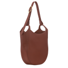 Longchamp Le Foulonné L Hobo bag Coffee