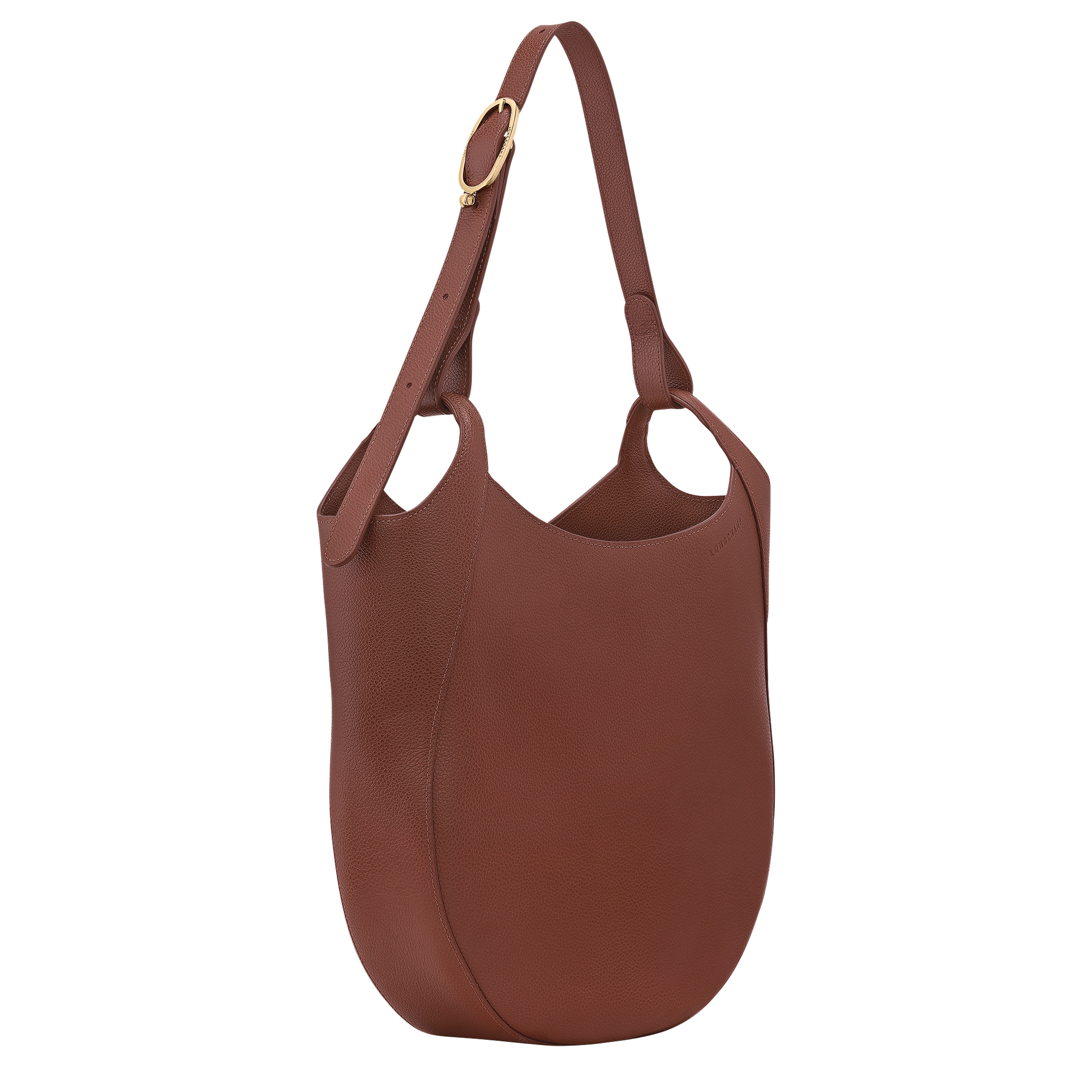 Longchamp Le Foulonné L Hobo bag Coffee