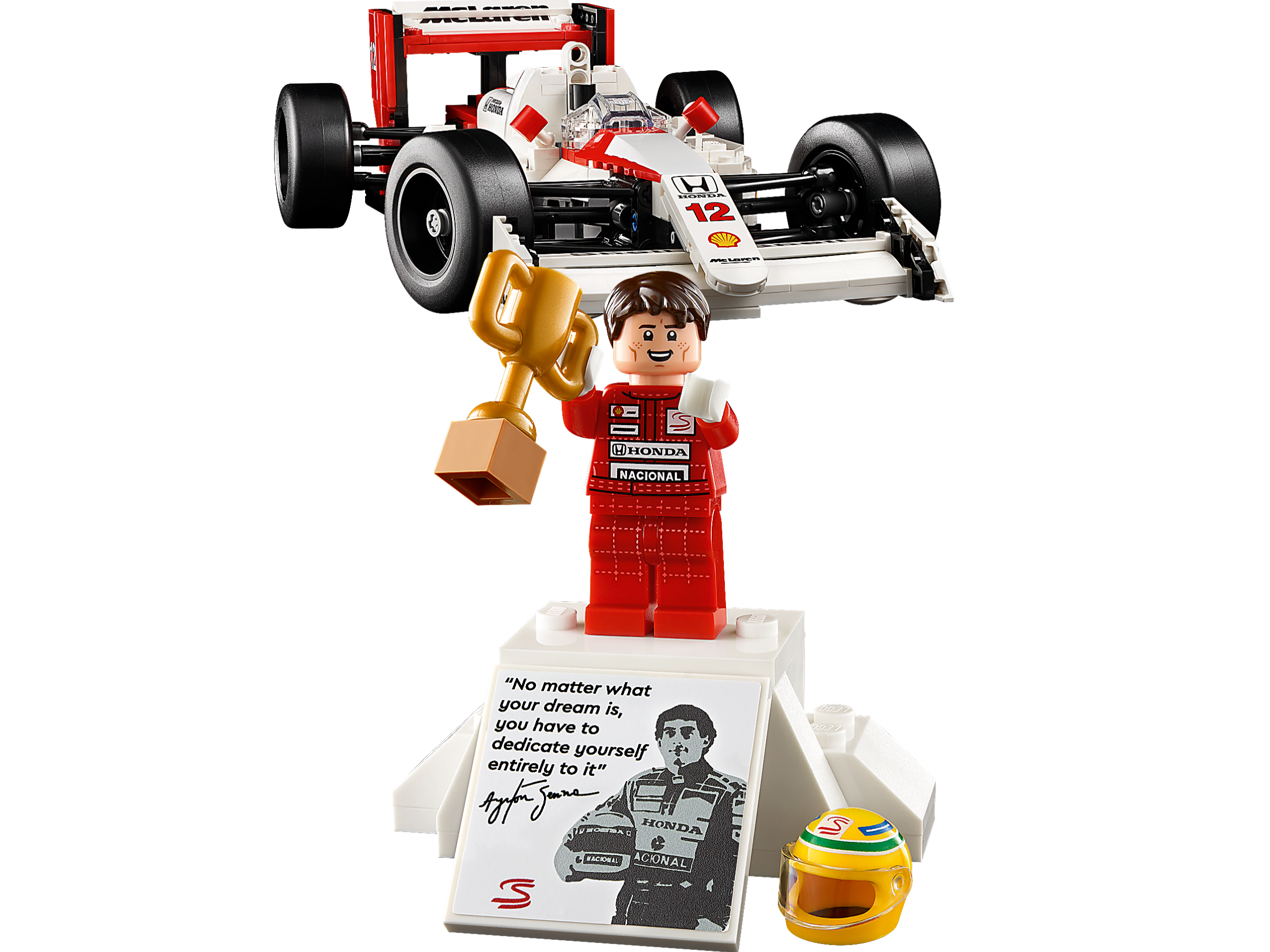 Lego McLaren MP44  Ayrton Senna