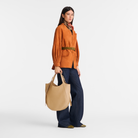 Longchamp Le Foulonné XL Tote bag Biscuit