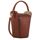 Longchamp Épure Pop corn bag Brown