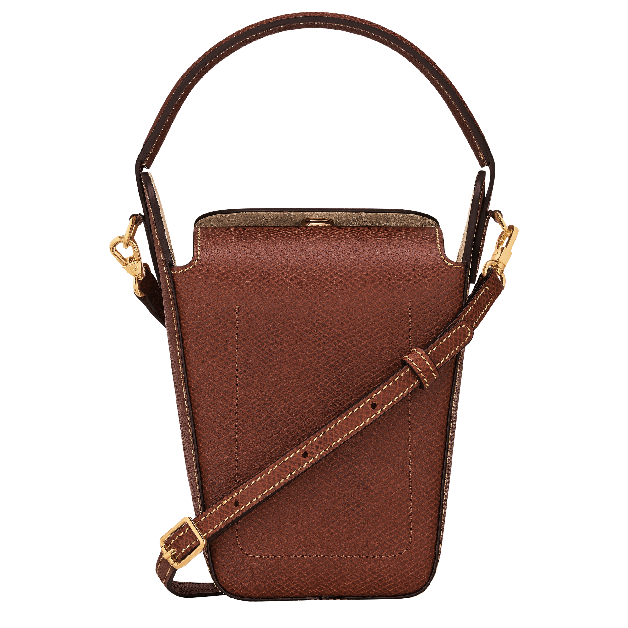 Longchamp Épure Pop corn bag Brown