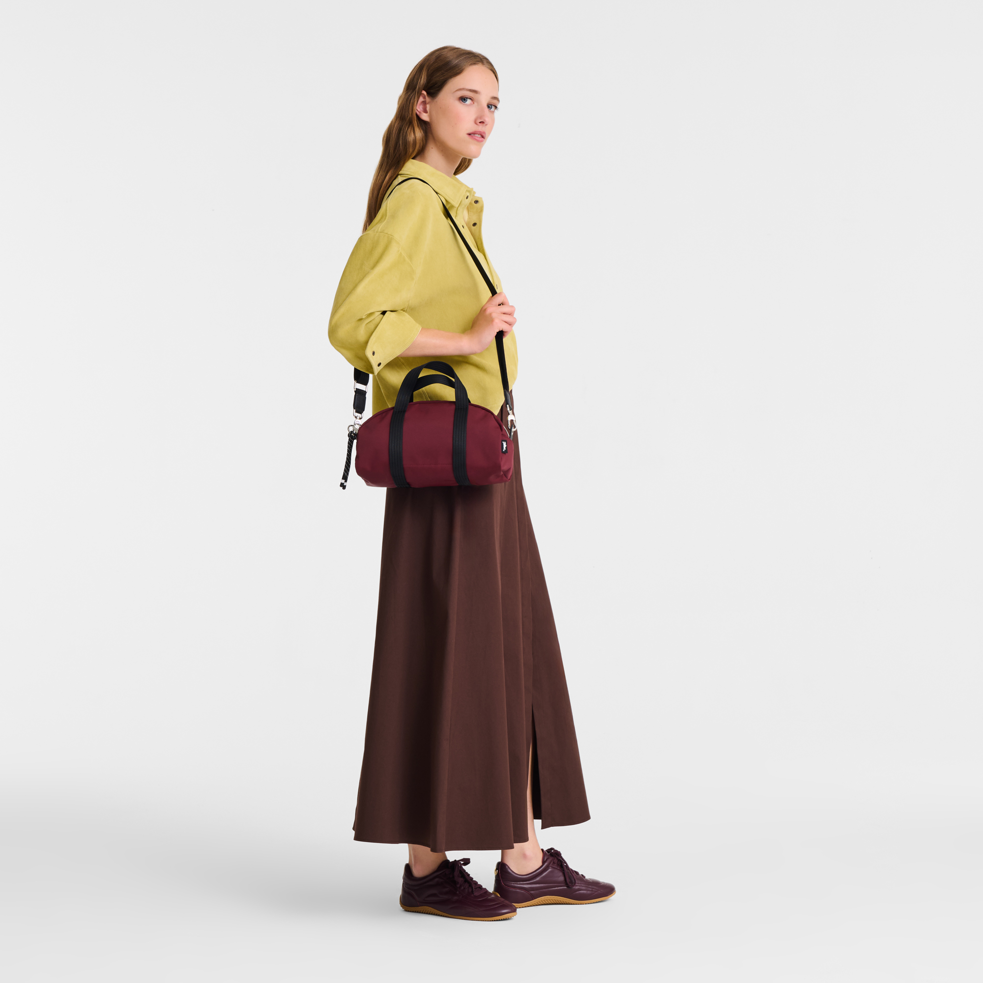Longchamp Le Pliage Energy Handbag Burgundy