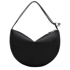 Longchamp Le Roseau Clutch Black