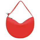 Longchamp Le Roseau Clutch Vermilion