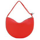 Longchamp Le Roseau Clutch Vermilion