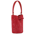 Longchamp Le Roseau Handbag Red